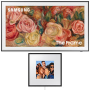 Samsung 65" The Frame QLED 4K Smart TV (2024) + Photo Music Frame Smart Speaker Bundle