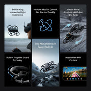 DJI Avata 2 Fly More Combo (3 Batteries) FPV Drone Goggles 3(OLED) with 4k Camera