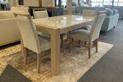 Andrea Mesa de Comedor con 4 Sillas