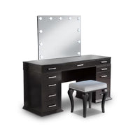 Valentina Vanity Set by Furniture of America - Gray