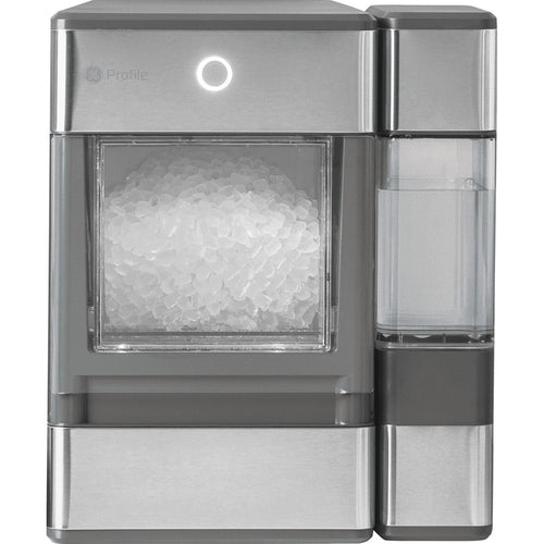 GE Profile Opal Nugget Countertop Ice Maker, Stainless Steel - Refurbished