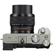 Sony a7C Full Frame Mirrorless Alpha Camera Body + 28-60mm Lens Kit ILCE-7CL/S Silver