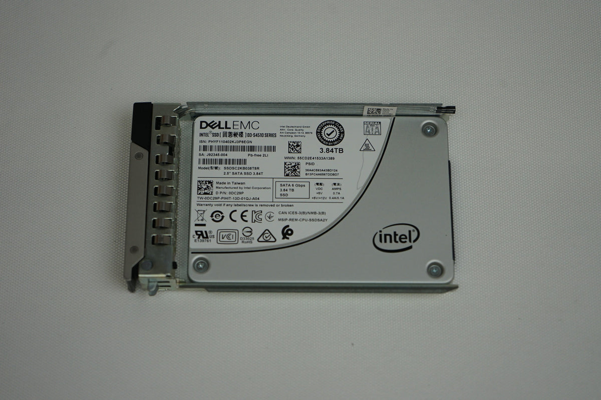 Dell DC29P 3.84 TB 2.5 Inches Read Intensive Internal Solid State