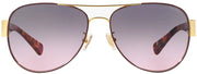 Coach HC7059 Sunglasses - Gold Purple-Purple Confetti/Grey Purple Gradient