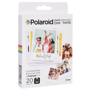 Polaroid 3.5" x 4.25" Instant Print Paper (20 Sheets) - White