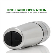 Ovente SPD121S 2-in-1 Electric Salt and Pepper Grinder - Silver