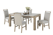 Andrea Mesa de Comedor con 4 Sillas
