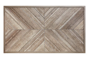 Beachcroft Mesa Rectangular Exterior & 2 Sillas con Bench
