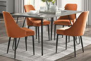 Keene Mesa de Comedor con 4 Sillas